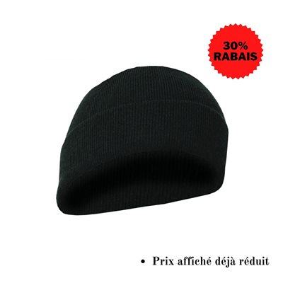 tuque Noire Doublé Thermakeeper