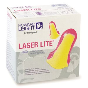 Bouchons d'oreilles en mousse Laser Lite boites 200